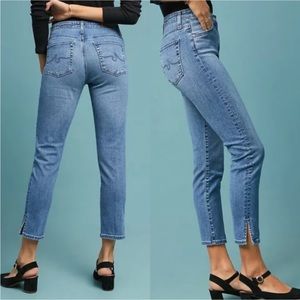 AG High Rise Stevie Ankle Jeans for Anthropologie Sz 27